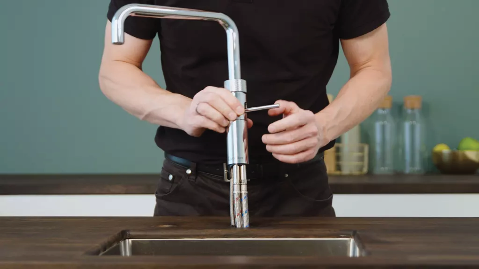 Information til VVS'ere om haner og beholdere Quooker